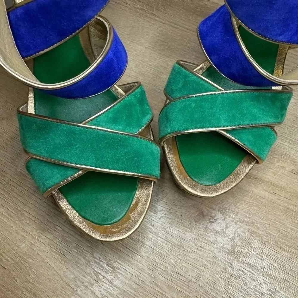 BCBGMaxAzria Suede Heels - Picture 7 of 10